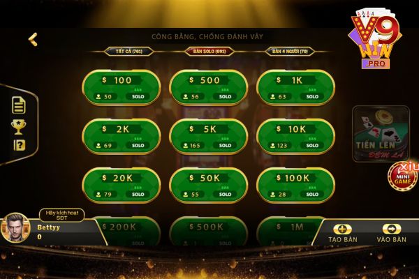 Nắm rõ luật chơi và chọn bàn cược phù hợp với ngân sách