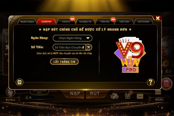 Nạp tiền bằng chuyển khoản ngân hàng là phương thức linh hoạt được đa số anh em sử dụng nhiều nhất