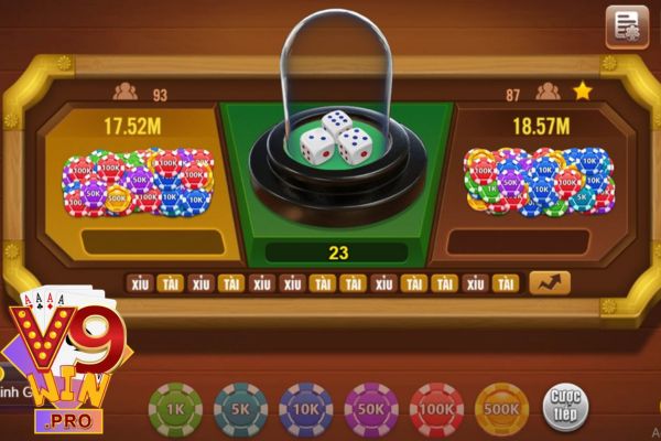 Truy cập mục "Xóc đĩa" tham gia giải trí đặt cược ngay